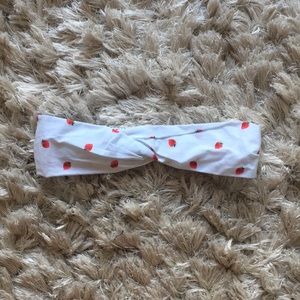 J Crew Strawberry Headband